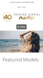 Mobile Screenshot of denisecarolmodels.com